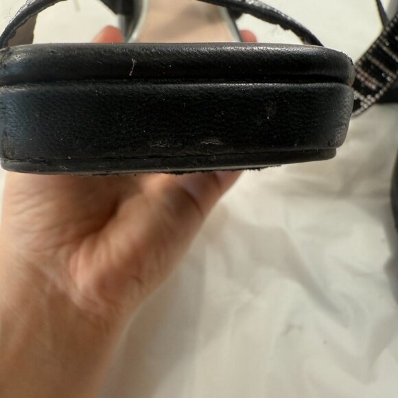 Juicy Couture Black Macarena Block Heel Strapy Handle - Picture 4 of 15